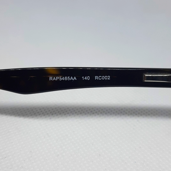 RAY BAN RAP5465AA 140 RC002 tortoise 48-18-140  Eyeglass Frame, Pre-Owned - Picture 5 of 6